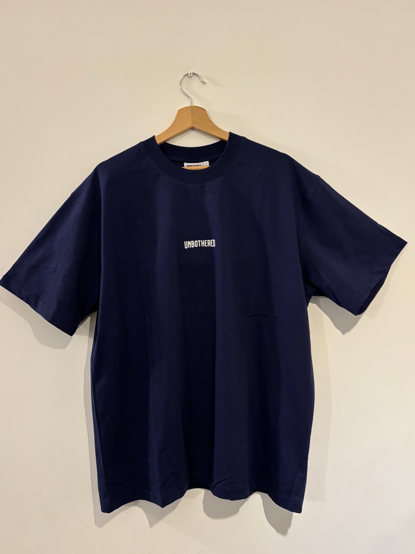 Stay Unbothered T-shirt Navy