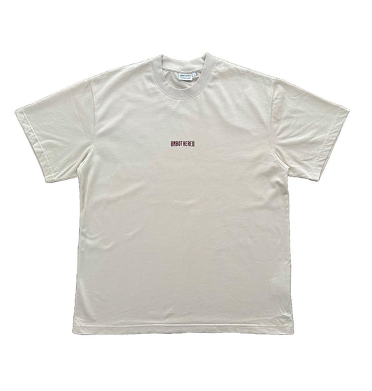 Stay Unbothered T-shirt Beige